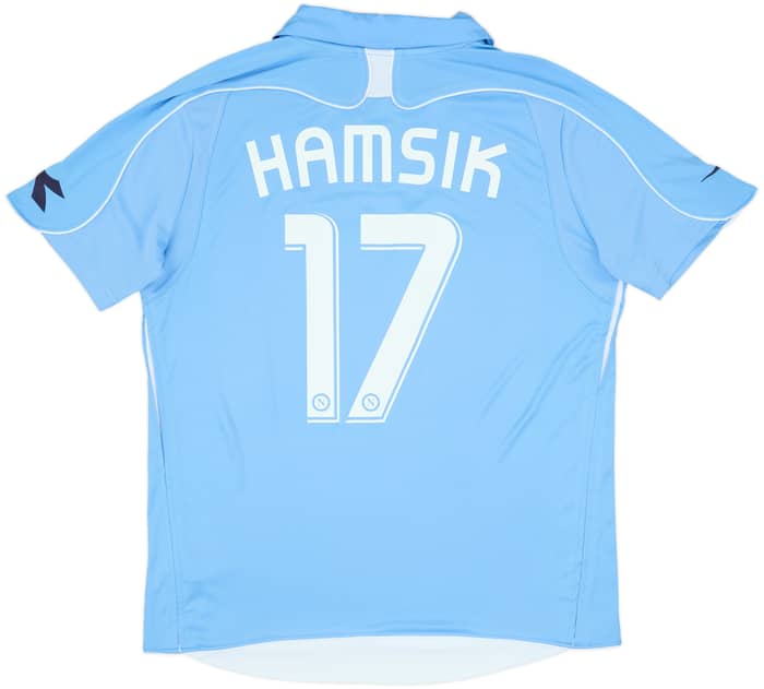 2008-09 Napoli Home Shirt Hamsik #17 - 9/10 - (L)