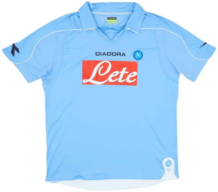 2008-09 Napoli Home Shirt Hamsik #17 - 9/10 - (L)