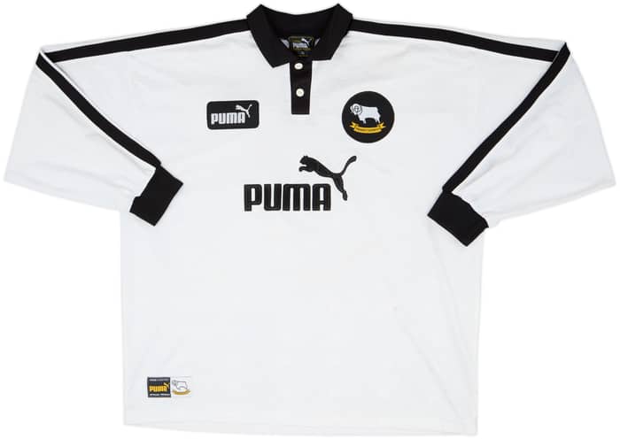 1997-98 Derby County Home L/S Shirt #8 - 6/10 - (XL)