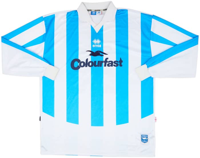 2004-06 Brighton Youth Match Issue Home L/S Shirt #14