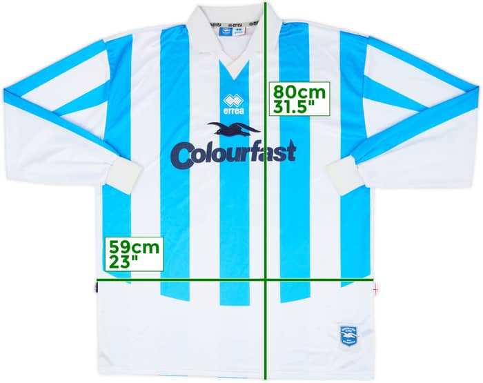 2004-06 Brighton Youth Match Issue Home L/S Shirt #14