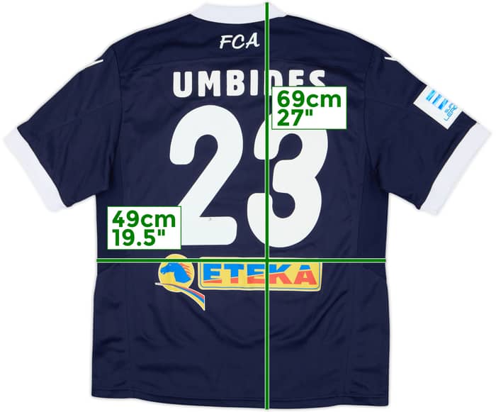 2014-15 Atromitos Home Shirt Umbides #23 - 8/10 - (S)