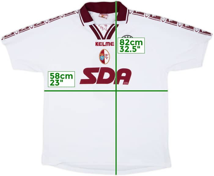 Camiseta de visitante del Torino 1999-00 #9 - 8/10 - (M)