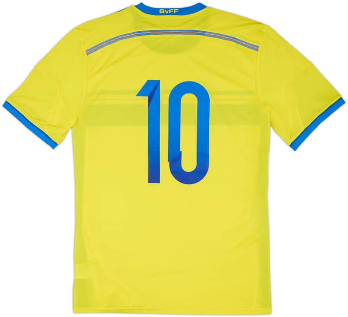 2014-15 Sweden Player Issue Home Shirt #10 - 8/10 - (L)