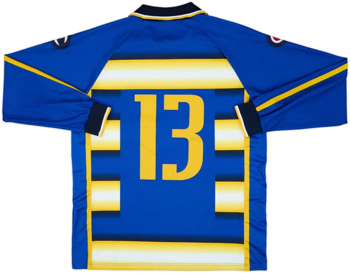 Camiseta juvenil de local versión de jugador de manga larga del Parma 2004-05 #13