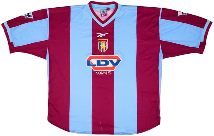 1999-00 Aston Villa Youth Match Issue Home Shirt #5