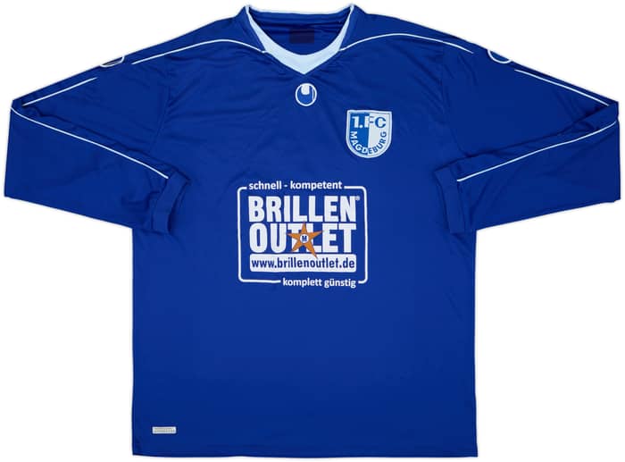 2015-16 Magdeburg Youth Match Issue Pre-Season Home L/S Shirt #19