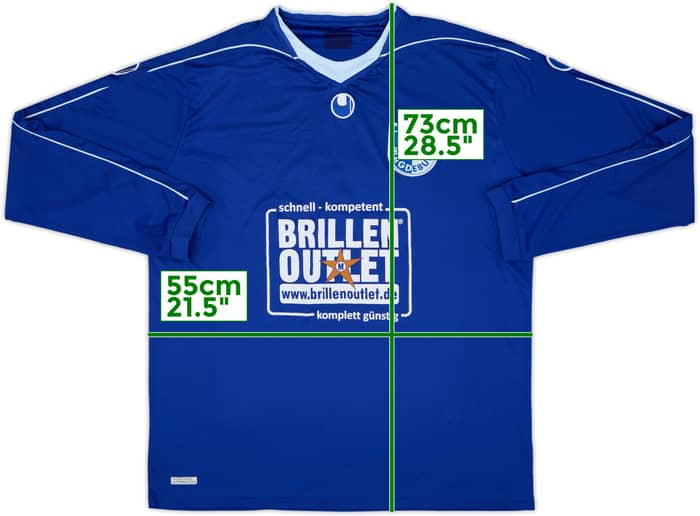 2015-16 Magdeburg Youth Match Issue Pre-Season Home L/S Shirt #19