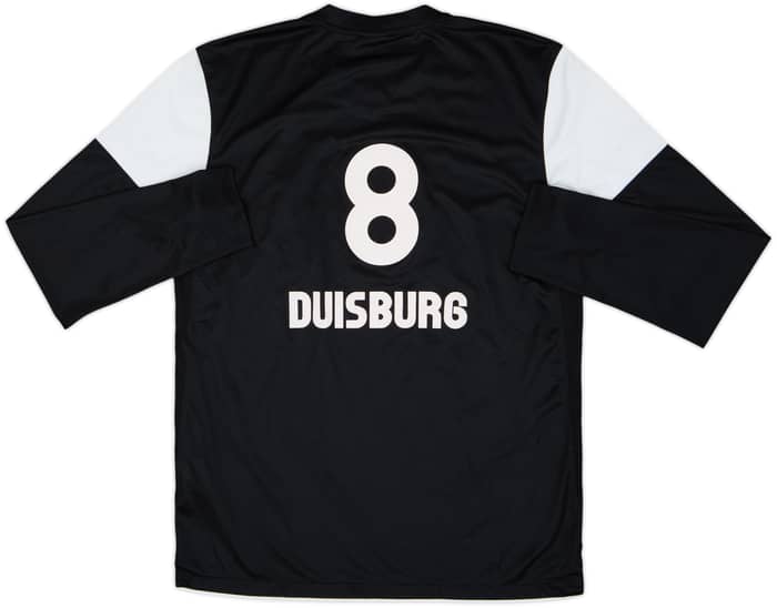 2011-12 Duisburg Youth Match Issue Away L/S Shirt #8