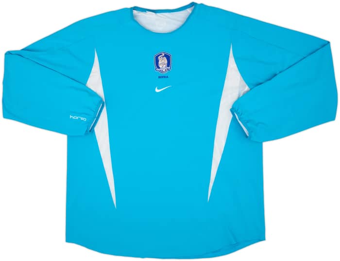 2002-03 South Korea Nike Player Issue Training L/S Shirt - 6/10 - (XXL)