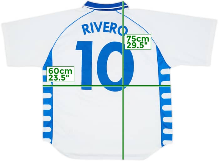 1990s Fila Template Shirt Rivero #10 - 5/10 - (L)