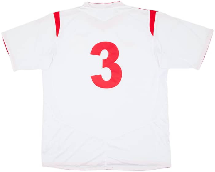 Camiseta de visitante de Cisco Roma 2007-08 #3 - 9/10 - (L)