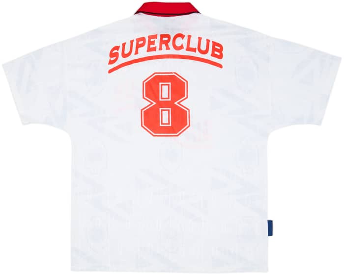 1993-94 Royal Antwerp Match Issue Away Shirt #8