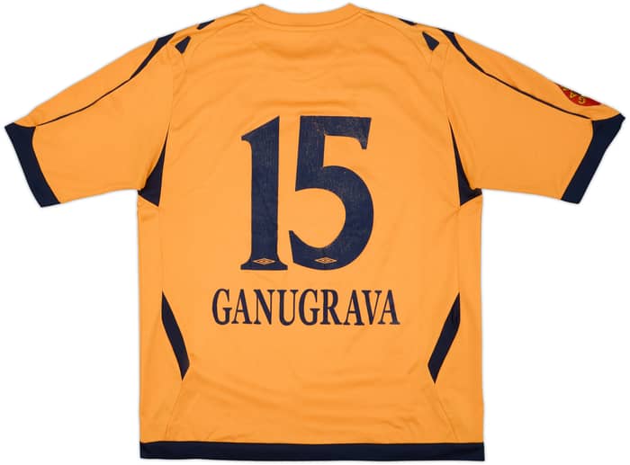 2008-09 Mlada Boleslav Match Issue Third Shirt Ganugrava #15