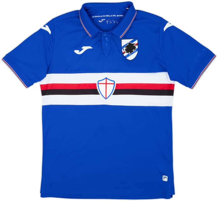 2019-20 Sampdoria Home Shirt #3 - 7/10 - (S)