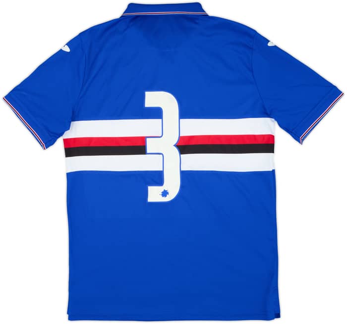 2019-20 Sampdoria Home Shirt #3 - 7/10 - (S)