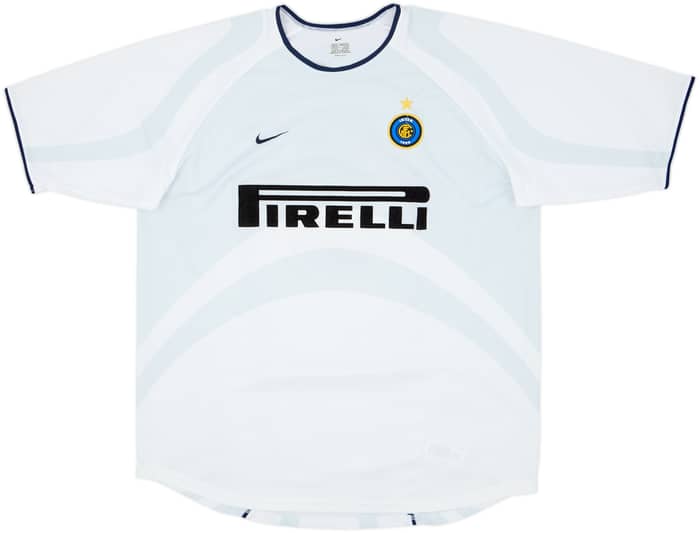 2001-02 Inter Milan Player Issue Away Shirt #3 - 9/10 - (XL)