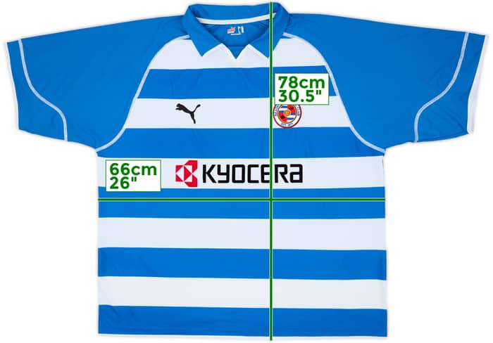 2005-06 Reading Home Shirt #3 - 8/10 - (XXL)