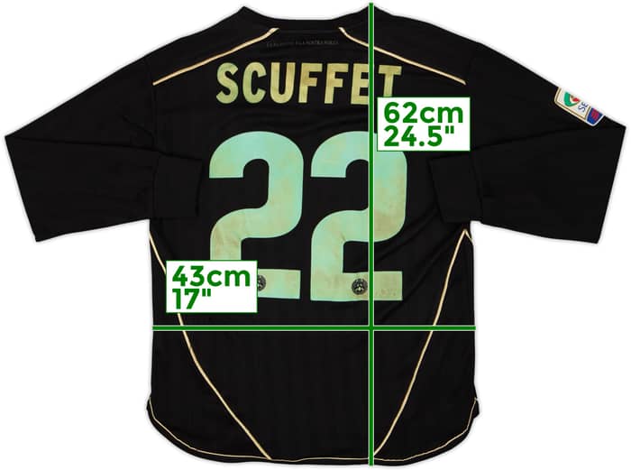 2014-15 Udinese Third/GK L/S Shirt Scuffet #22 - 5/10 - (S)