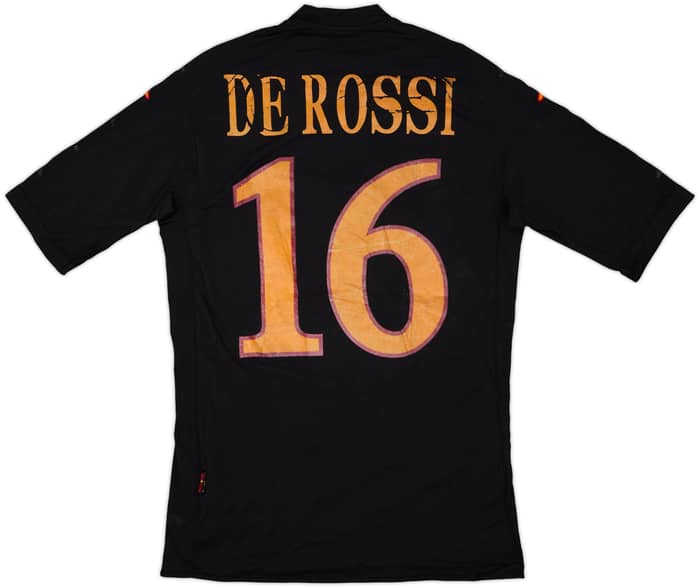 Camiseta de la tercera equipación de la Roma 2009-10 De Rossi #16 - 5/10 - (M)