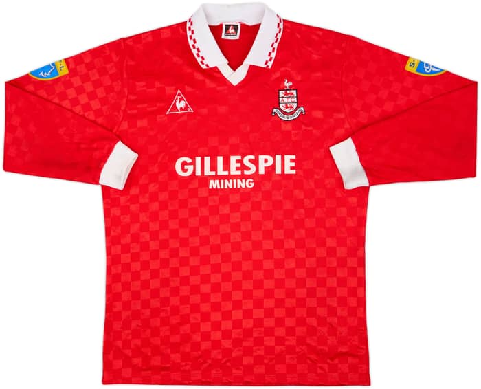 1996-97 Aidreonians Match Issue Away L/S Shirt #3