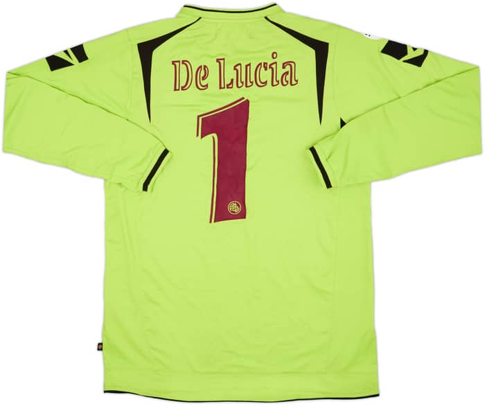 2009-10 Livorno Match Issue GK Shirt De Lucia #1