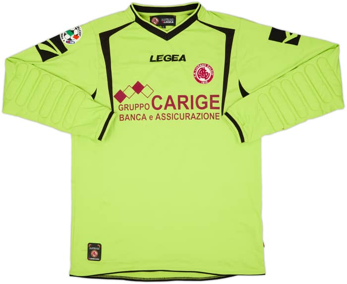 2009-10 Livorno Match Issue GK Shirt De Lucia #1