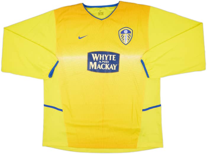 2003-04 Leeds United Youth Match Issue Third L/S Shirt #19