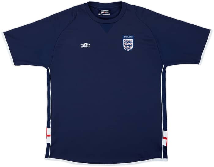 2000-01 England Umbro Training Shirt - 9/10 - (L)