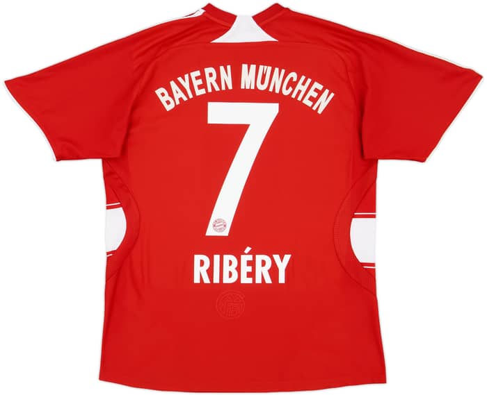2008-09 Bayern Munich Home Shirt Ribery #7 - 8/10 - (XL.Boys)