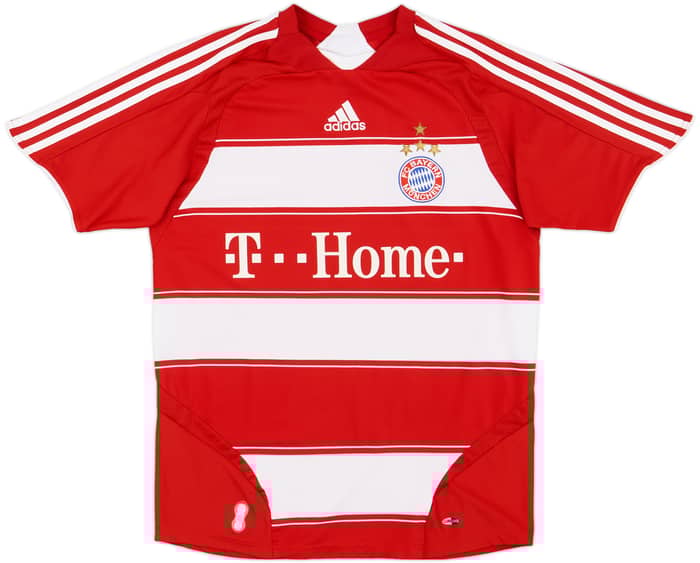 2008-09 Bayern Munich Home Shirt Ribery #7 - 8/10 - (XL.Boys)
