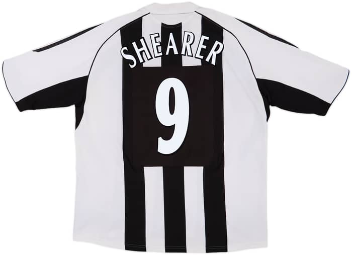 2005-07 Newcastle Home Shirt Shearer #9 - 6/10 - (XL)