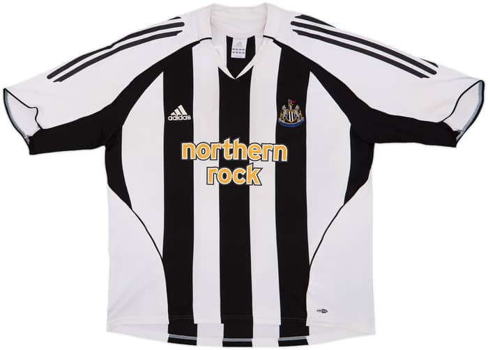 2005-07 Newcastle Home Shirt Shearer #9 - 6/10 - (XL)