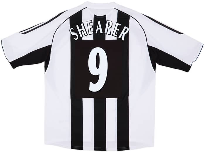 2005-07 Newcastle Home Shirt Shearer #9 - 9/10 - (XL)