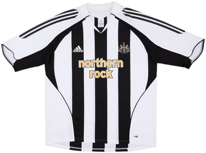 2005-07 Newcastle Home Shirt Shearer #9 - 9/10 - (XL)