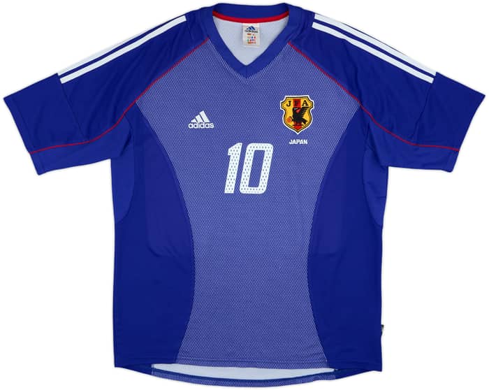 2002-04 Japan Home Shirt Nakamura #10 - 8/10 - (L)