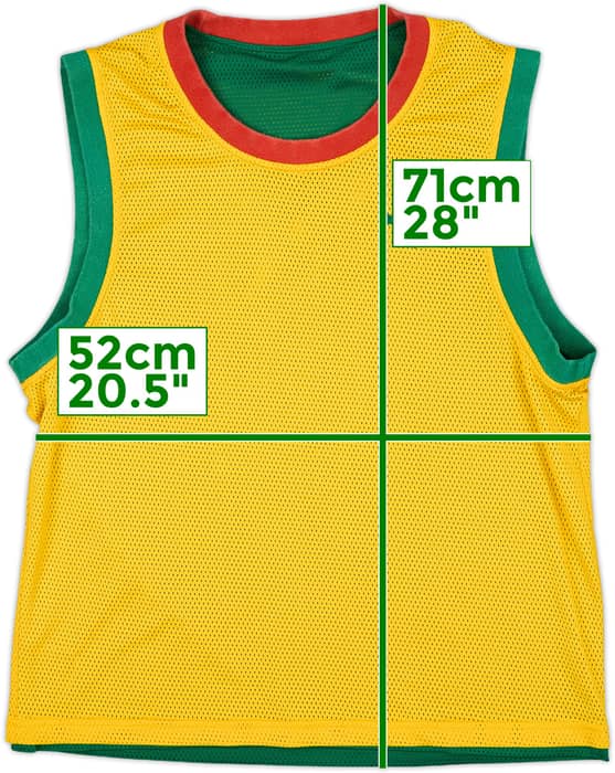 2010s Cameroon Puma Reversible Training Vest - 8/10 - (XL)