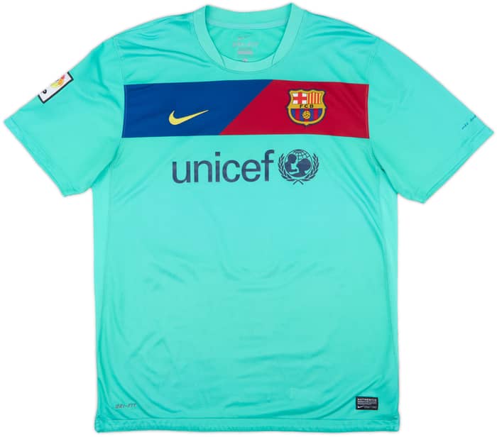 2010-11 Barcelona Away Shirt David Villa #7 - 8/10 - (L)