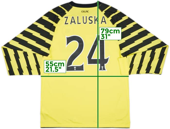2010-11 Celtic GK Shirt Zaluska #24 (L)