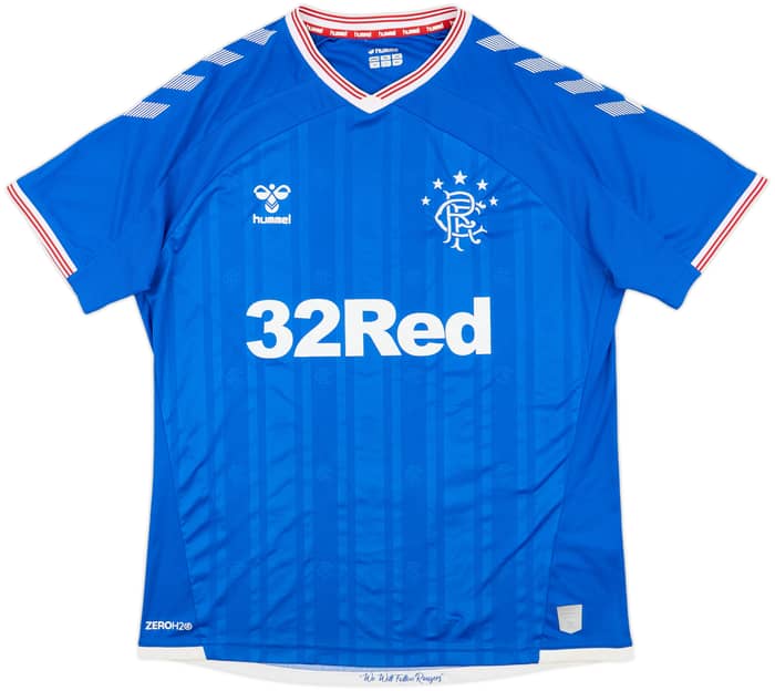 2019-20 Rangers Home Shirt - 9/10 - (XL)