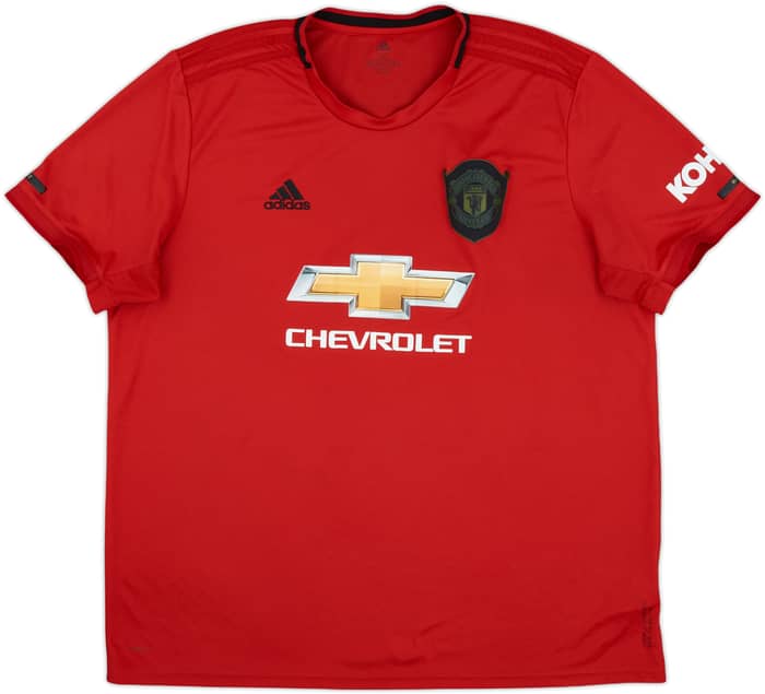2019-20 Manchester United Home Shirt B.Fernandes #18 - 6/10 - (XXL)