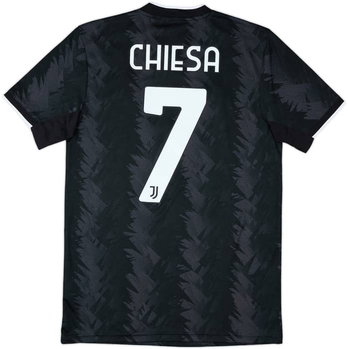 2022-23 Juventus Away Shirt Chiesa #7 - 9/10 - (S)