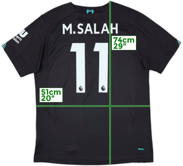 2019-20 Liverpool Third Shirt M.Salah #11 - 7/10 - (M)