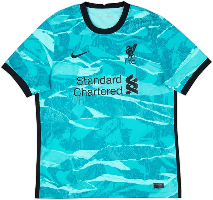 2020-21 Liverpool Away Shirt Virgil #4 - 10/10 - (L)