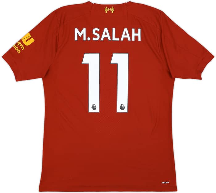 2019-20 Liverpool Authentic Home Shirt Salah #11 - 8/10 - (L)