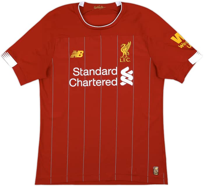 2019-20 Liverpool Authentic Home Shirt Salah #11 - 8/10 - (L)