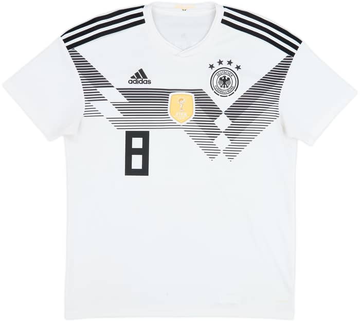 2018-19 Germany Home Shirt Kroos #8 - 5/10 - (L)