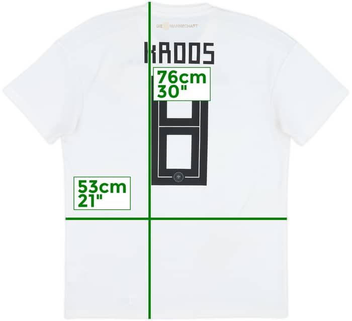 2018-19 Germany Home Shirt Kroos #8 - 5/10 - (L)