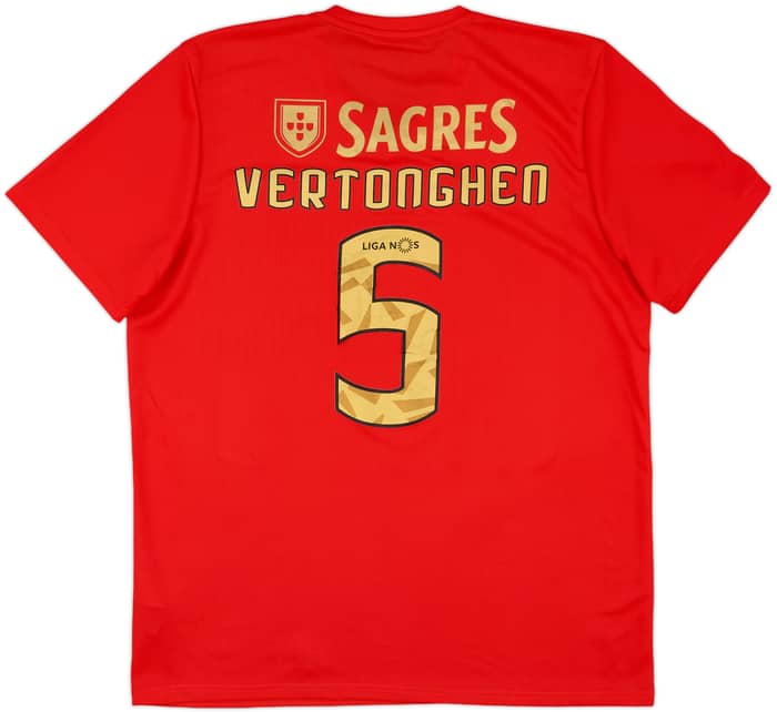 2020-21 Benfica Home Shirt Vertonghen #5 - 8/10 - (XL)