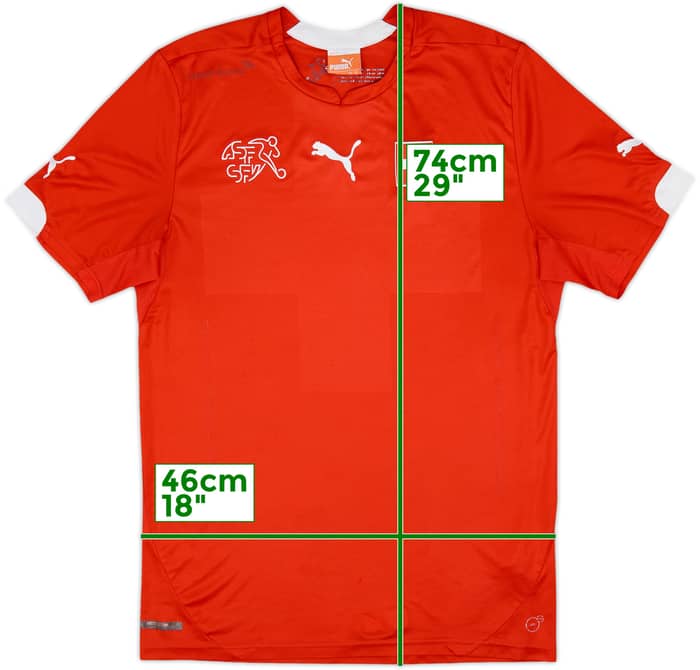 2014-15 Switzerland Home Shirt - 5/10 - (M)